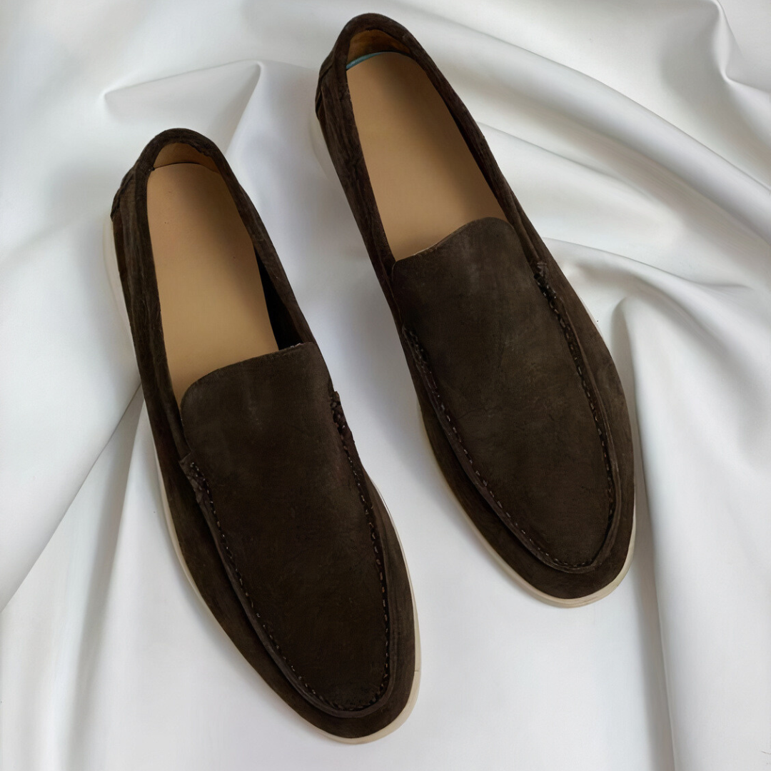 Vintage leather moccasins for men - Sonny