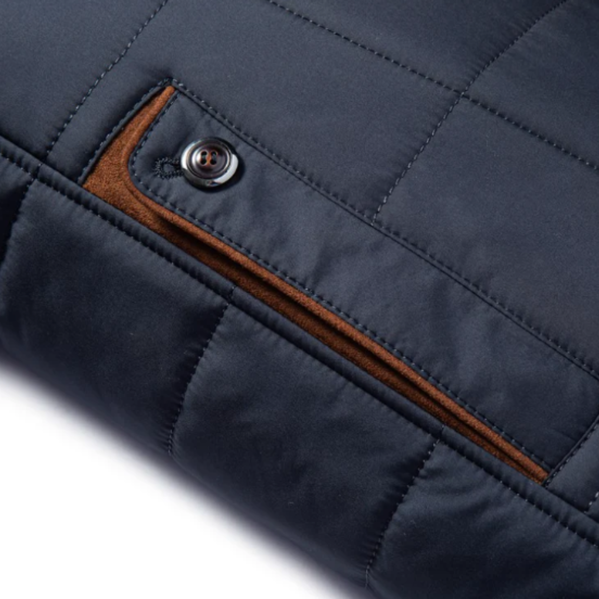 Warm Men's Quilted Padded Winter Parka Jacket