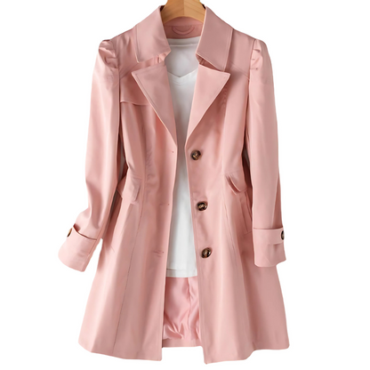 Waterproof Ladies Autumn Trench Coat - Olytrend