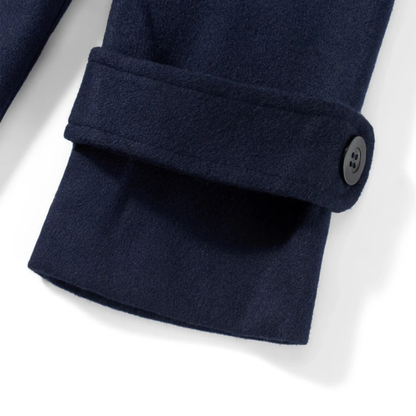 Warm Men's Wool Duffle Coat