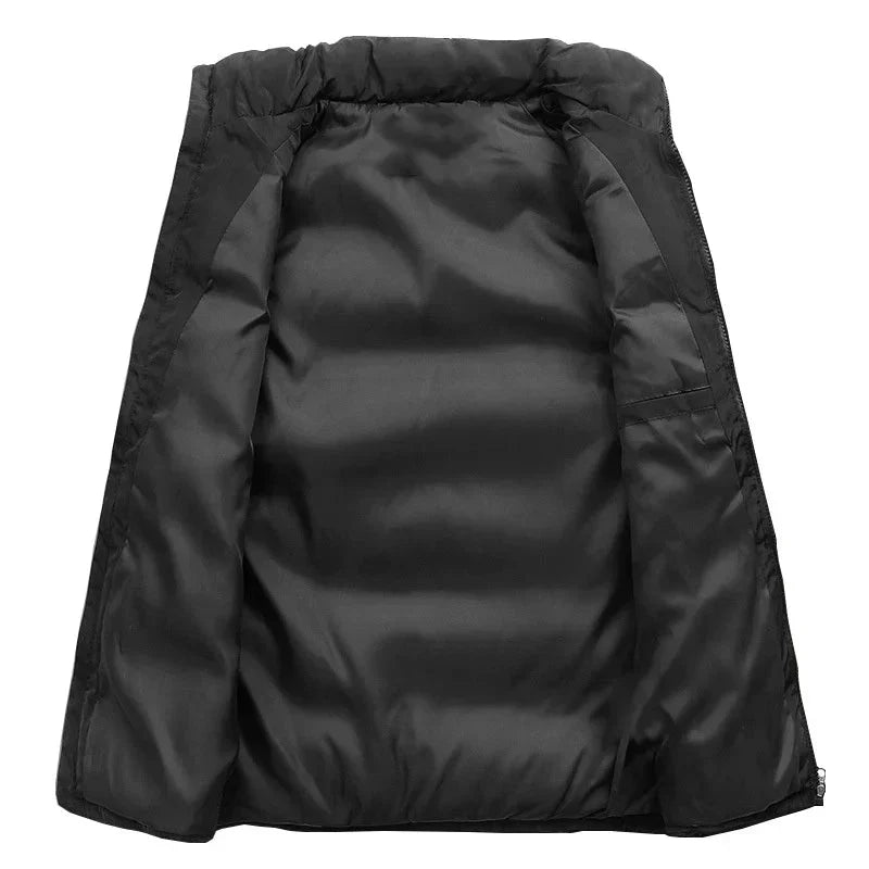 Warm Padded Mens Vest Jacket