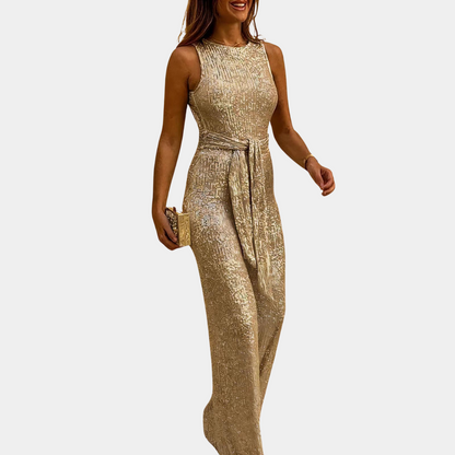 Vânia | Elegant Sequined Jumpsuit for Women