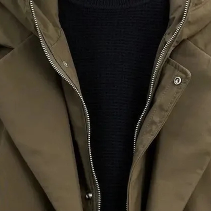 Waterproof Mens Insulated Long Parka Jacket