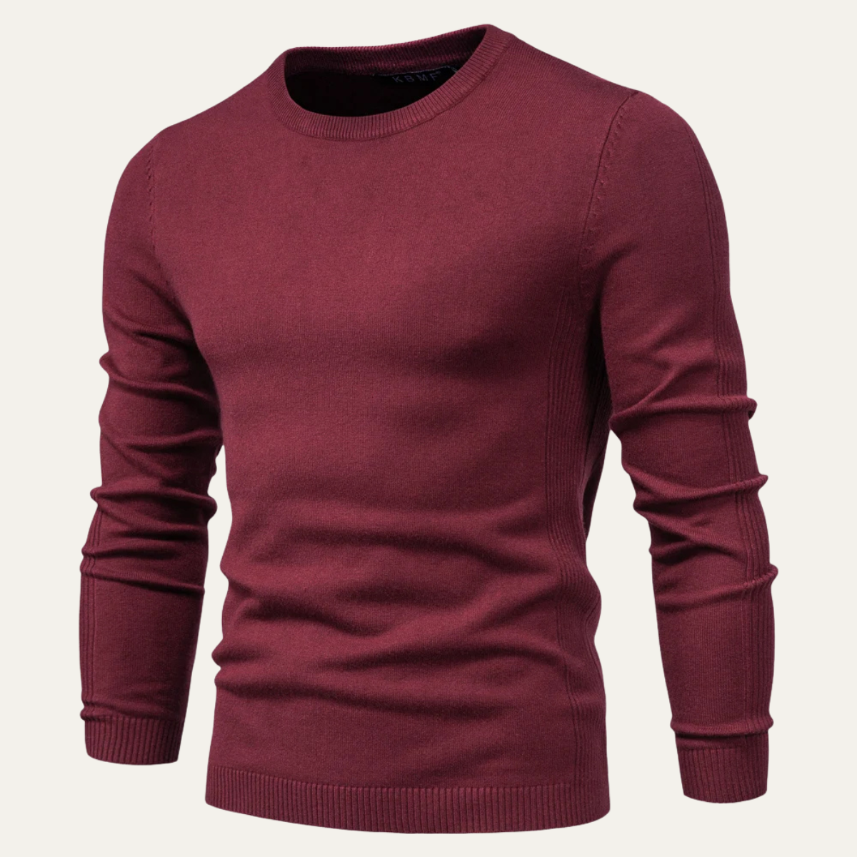 Warm Men's Knitted Crew Neck Winter Sweater
