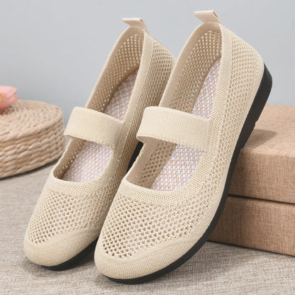 Alison – Breathable Women's Shoes with Woven Design