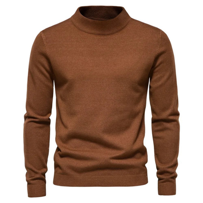 Warm winter turtleneck pullovers for men | Long sleeves