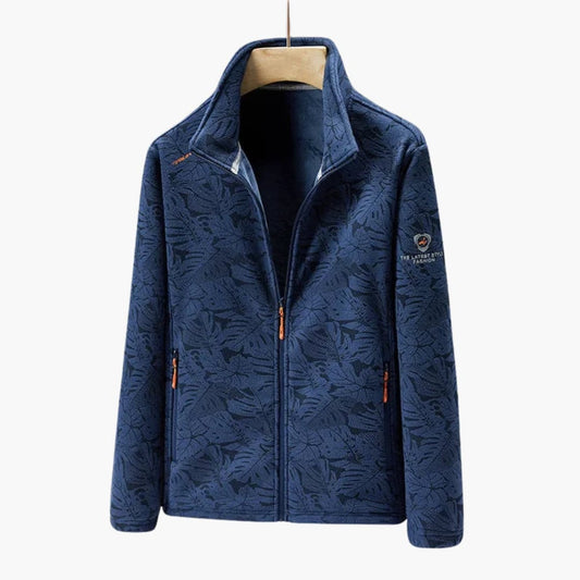 Waterproof Zip Up Jacket with Pockets - Olytrend