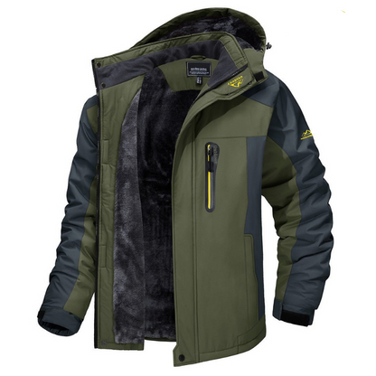 Warm and waterproof winter coat