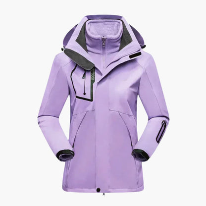 Waterproof Women's Snow Jacket with Adjustable Fit