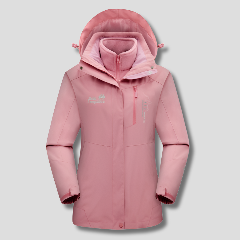 Waterproof 3-in-1 Snow Jacket Insulated Winter Coat