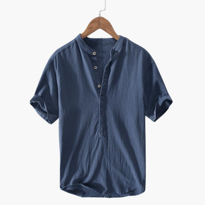 Casual Summer Short Sleeve Mens Shirt
