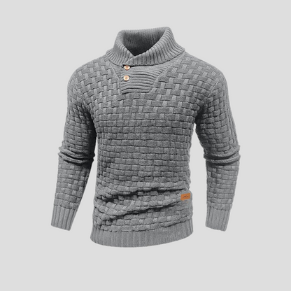 Casual Crew Neck Knit Sweater