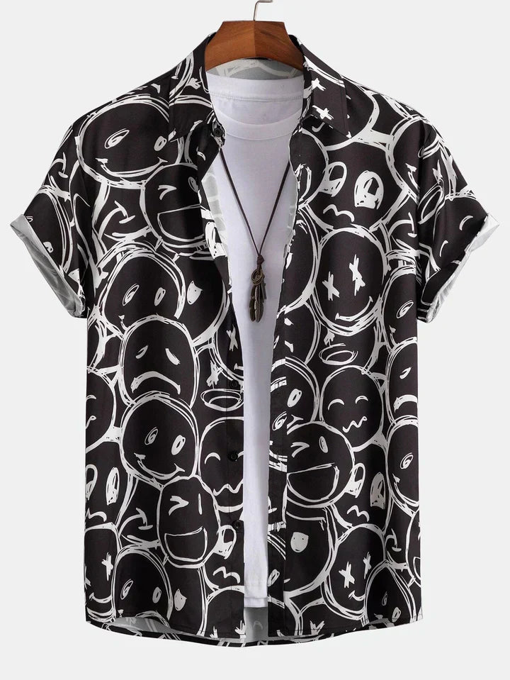 Beige shirt with Felix character print
