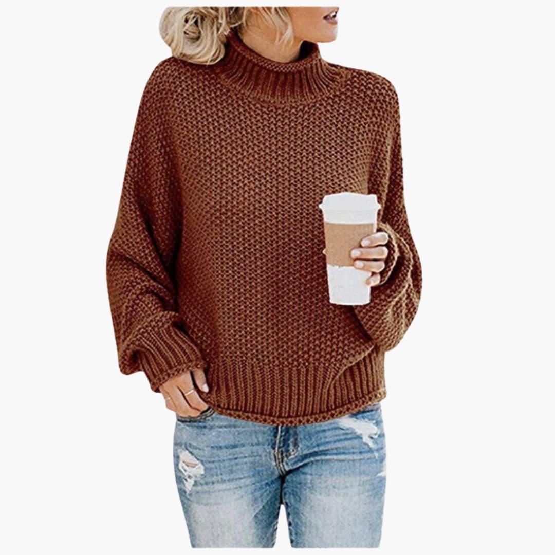 Warm Crew Neck Women's Sweater