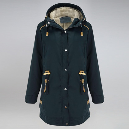 Women's warm, waterproof parka