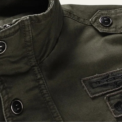 Waterproof Outdoor Mens Multi Pocket Field Jacket