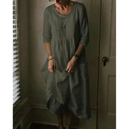 Casual Dress Women | Asymmetric Hem