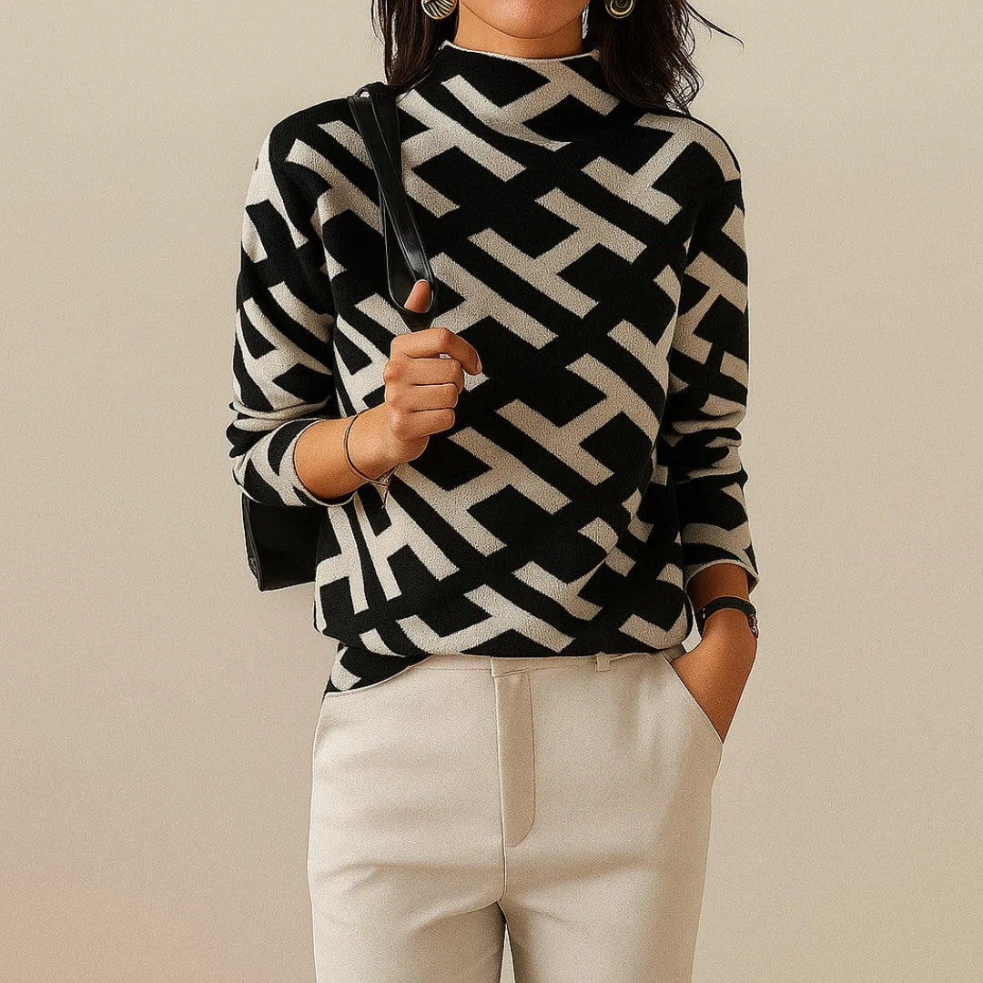 Vaeni | Classic Knit Sweater - Olytrend