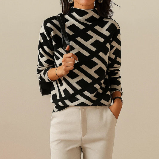 Vaeni | Classic Knit Sweater - Olytrend