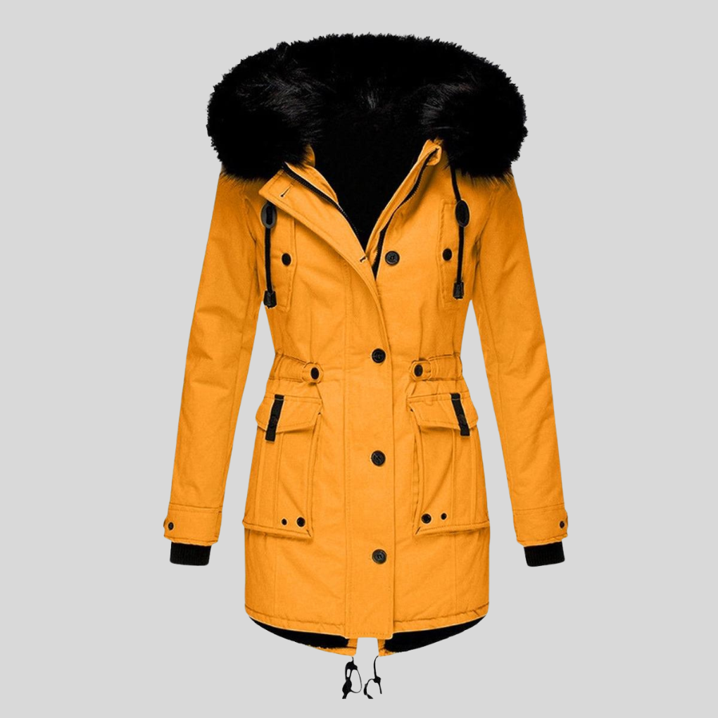 Warm Waterproof Parka Coat for Women - Olytrend