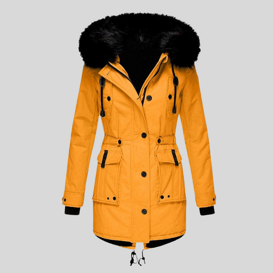 Warm Waterproof Parka Coat for Women - Olytrend