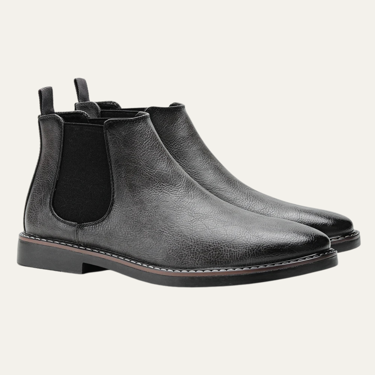 Vintage Men's Leather Chelsea Ankle Boots
