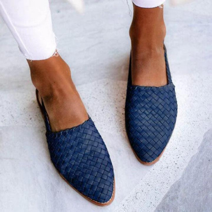 Chic Fabric Vegan Flat Ballet Shoes