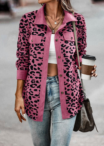 Women's Leopard Print Krystal Jacket