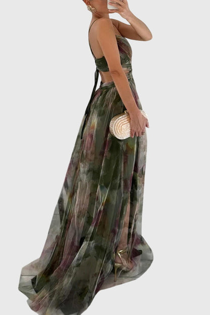 Beautiful Flower Long Dress