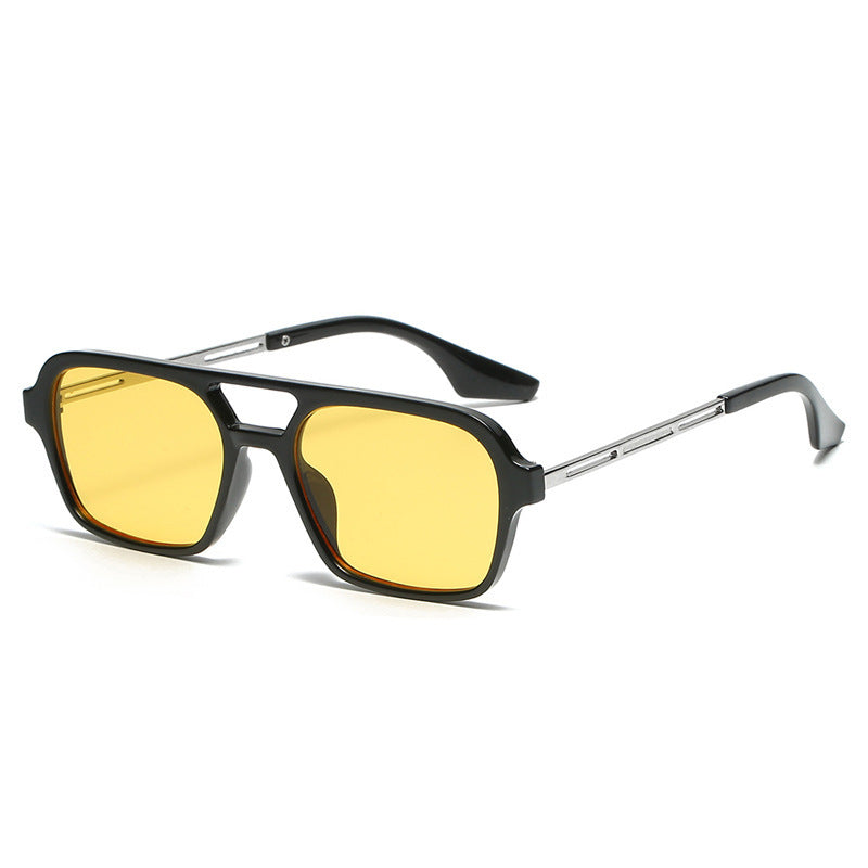 Women's Oversize Square Sunglasses – Fashionable Statement Sunglasses for Everyday & Leisure