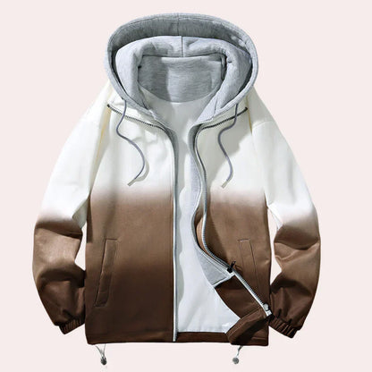 Stylish hooded jacket by Liko, designed for the contemporary man