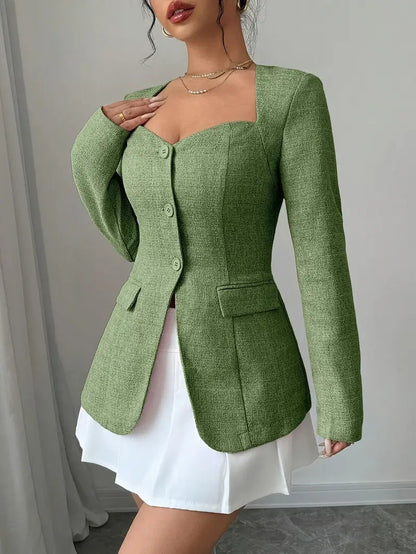 Adélie | Buttoned Jacket for Women — Chic Style & Structured Silhouette