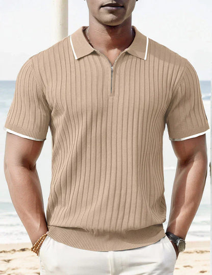 Versatile and comfortable Hudson men's casual polo shirt