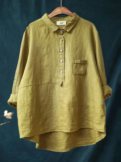 Women's blended cotton shirt - Stylish and comfortable for everyday use