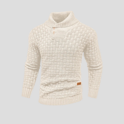 Casual Crew Neck Knit Sweater