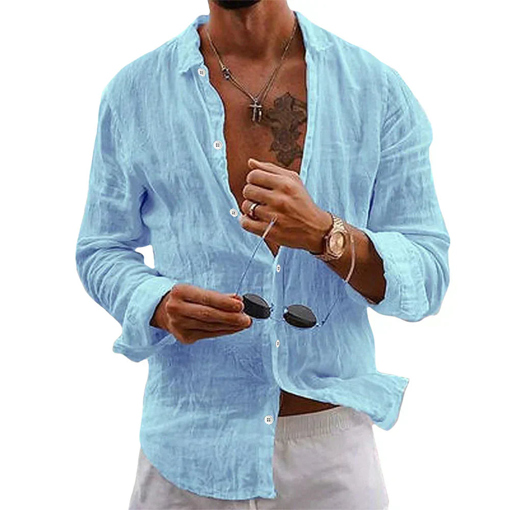 Alex | Comfortable Linen Shirt for Men