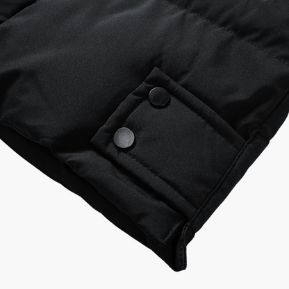 Waterproof Men's Coat with Hood and Zipper