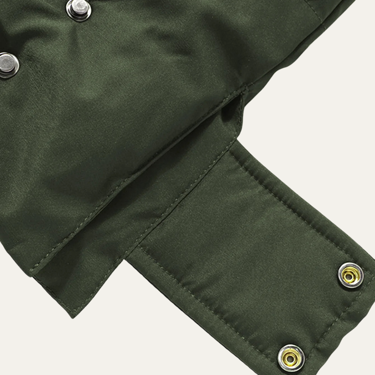 Warm Men's Puffer Parka Jacket with Pockets