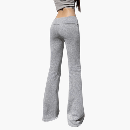 Women's Wide Leg Knitted Pants - Soft & Fashionable