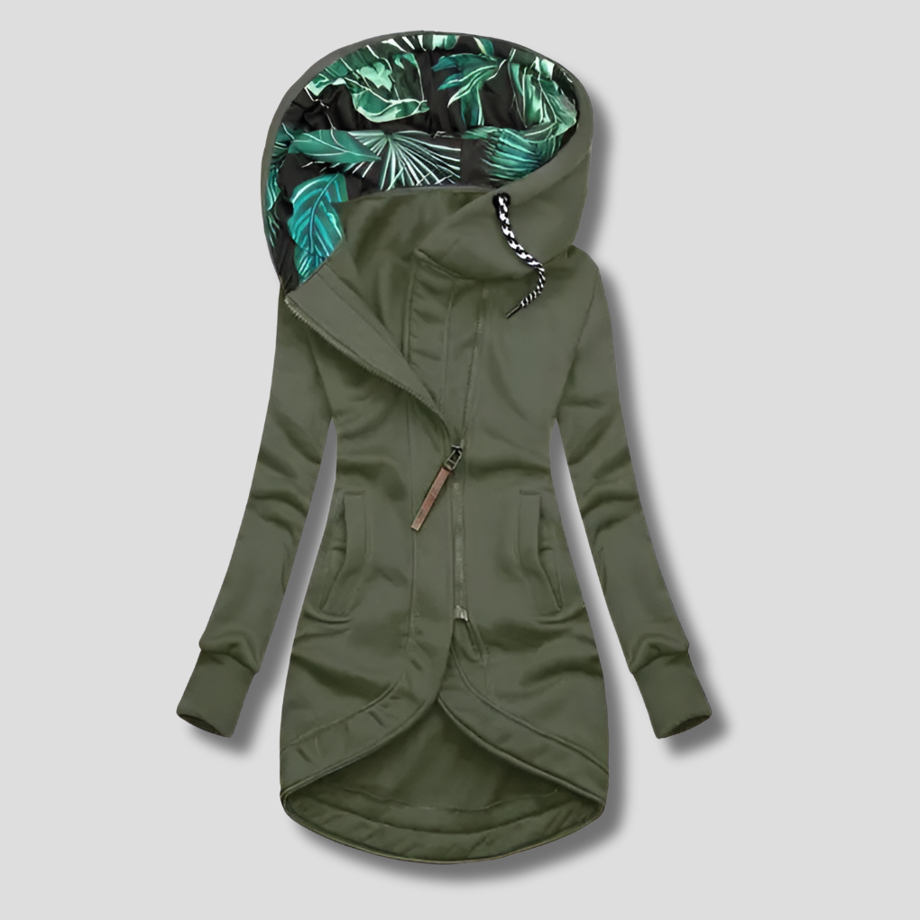 Women's Waterproof Hooded Parka Jacket