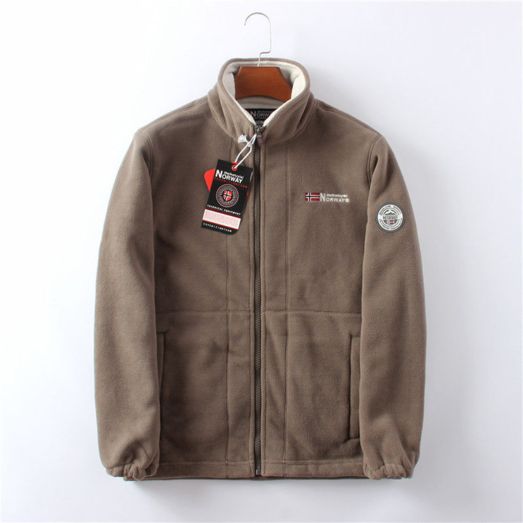 Waterproof and Warm Mens Fleece Coat - Olytrend