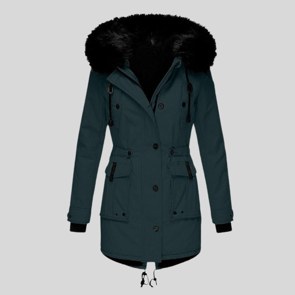 Warm Waterproof Parka Coat for Women