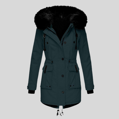 Warm Waterproof Parka Coat for Women