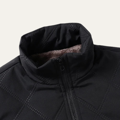 Warm Men's Padded Fleece Winter Jacket
