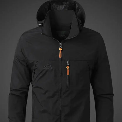 Breathable Men's Rain and Wind Jacket