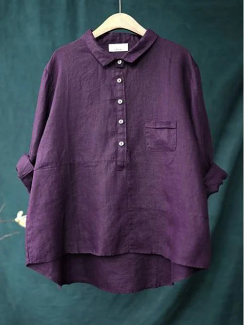 Women's blended cotton shirt - Stylish and comfortable for everyday use