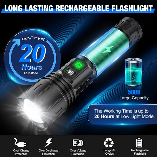 Ultra Bright 100,000 Lumen LED Torch - Olytrend