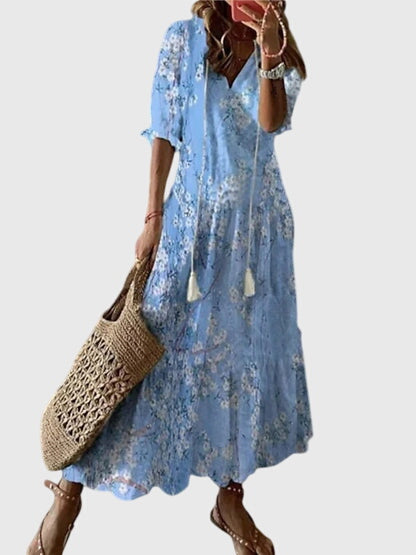 Chic Floral Sundress for Women