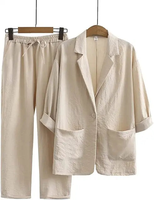 Anouck | Modern Set for Women with Three-Quarter Sleeves
