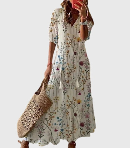 Chic Floral Sundress for Women